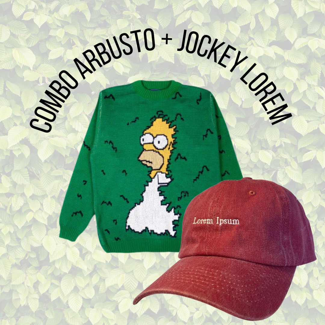 COMBO ARBUSTO + JOCKEY LOREM IPSUM